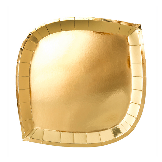 Posh Gold To Go Dinner Plates